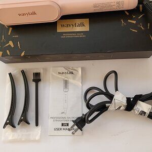 WAVYTALK Ionic hair straightening brush
